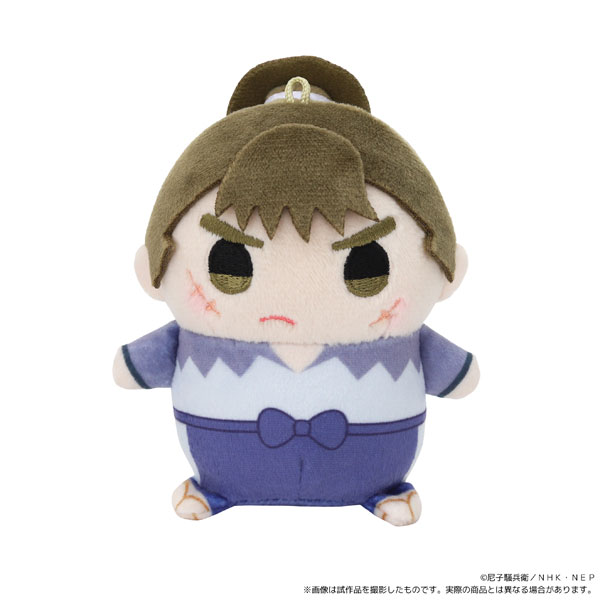 忍たま乱太郎 まめめいと(ぬいぐるみマスコット) 中在家長次(私服ver.)