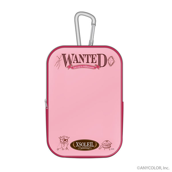 NIJISANJI EN XSOLEIL 透明ポーチ ヴェールヴァーミリオン[サイバーエージェント]《０４月予約》