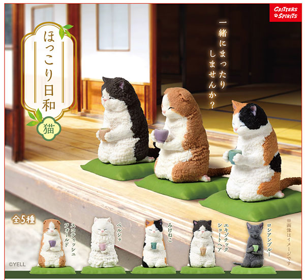 ほっこり日和 猫 10個入りBOX