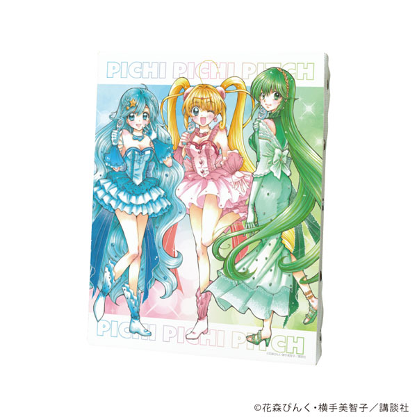 キャンバスボード「マーメイドメロディーぴちぴちピッチ」03/集合デザイン アイドル衣装ver.(描き下ろしイラスト)[A3]《０３月予約》