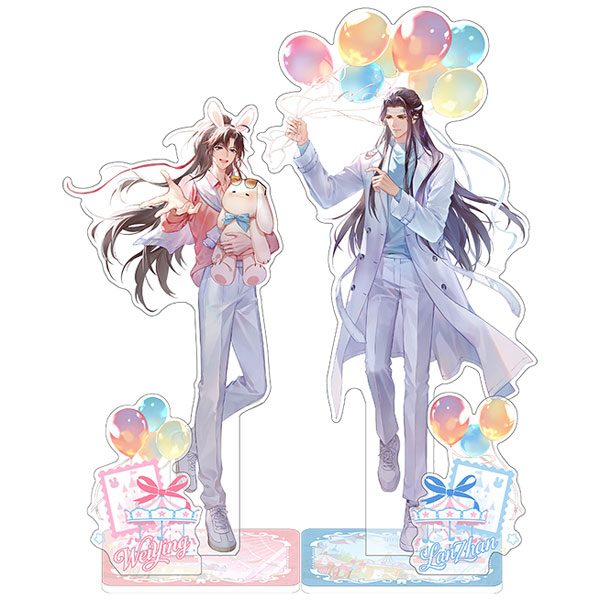 アニメ「魔道祖師」 晴光漫遊Ver. アクリルスタンド 2個セット