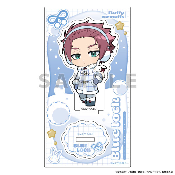 ブルーロック]アクリルスタンド(糸師冴/ふわふわイヤーマフ)[Parflette