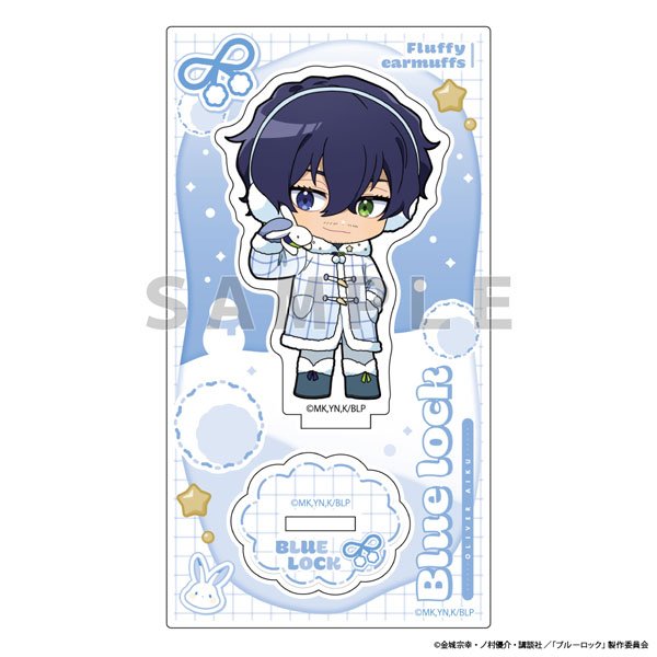 ブルーロック]アクリルスタンド(オリヴァ・愛空/ふわふわイヤーマフ