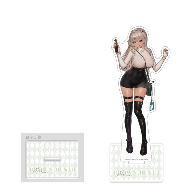 ブラウンダスト2]特大アクリルスタンド(ネブリス/新入社員)[カーテン魂