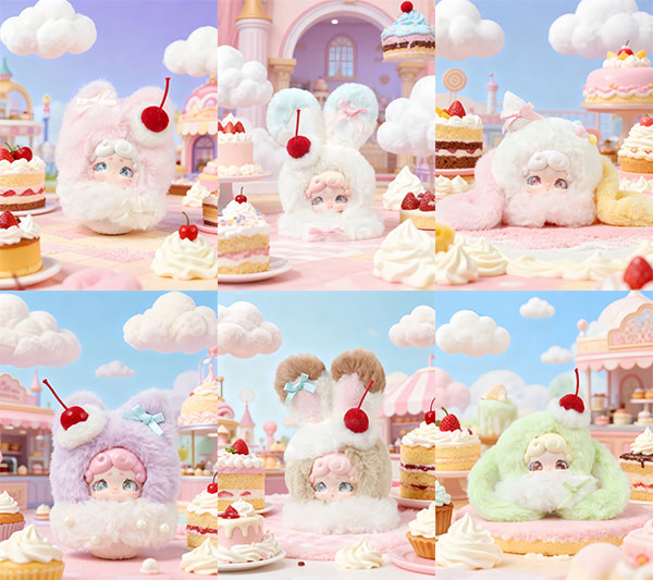 Nai ふわふわアイスシリーズ トレーディングプラッシュ 6個入りBOX