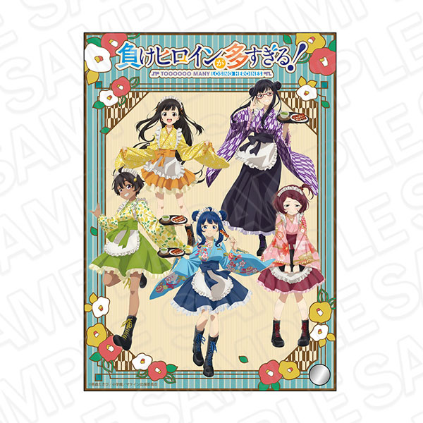 TVアニメ「負けヒロインが多すぎる！」 ミニアクリルアート レトロカフェ ver.[コンテンツシード]《発売済・在庫品》