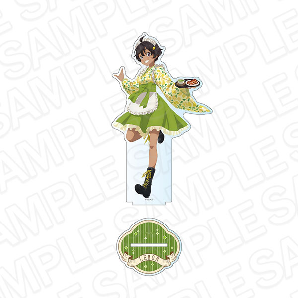 TVアニメ「負けヒロインが多すぎる！」 デカアクリルスタンド 焼塩檸檬 レトロカフェ ver.