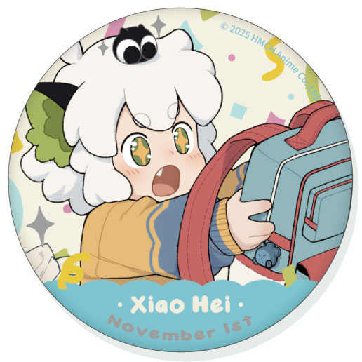 羅小黒戦記 「ゲームパーティー」シリーズ 缶バッジ 羅小黒誕生日[艾漫]《０４月仮予約》