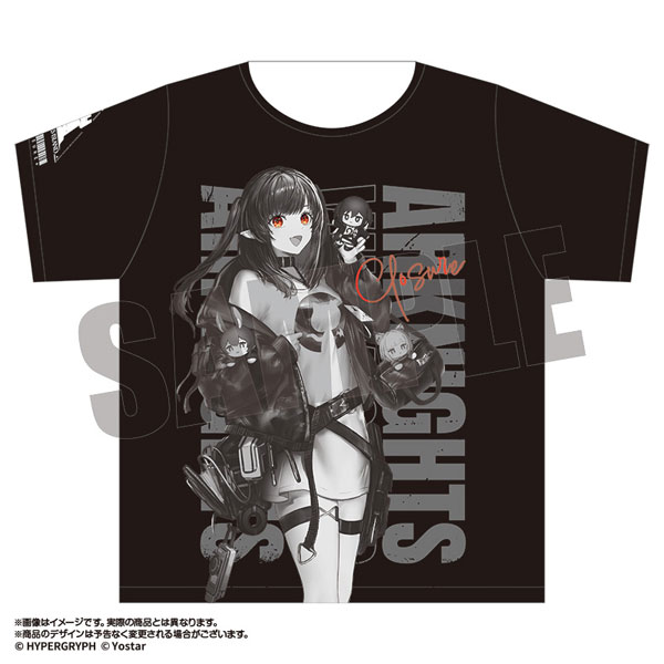 アークナイツ オペぬい 描き起こしTシャツ クロージャ[あみあみ]《発売済・在庫品》