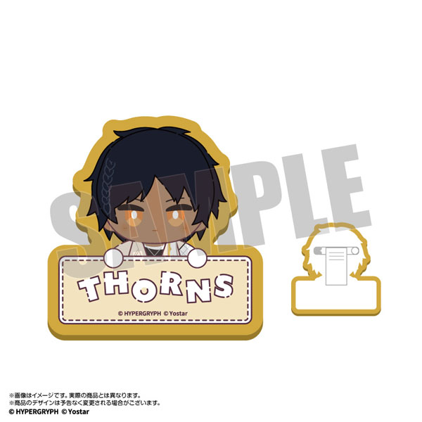 アークナイツ オペぬい おなまえバッジ ソーンズ[あみあみ]《０３月予約》