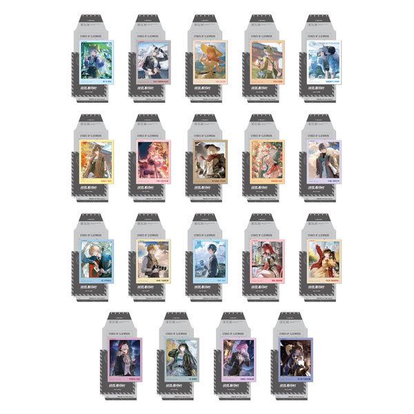 【限定販売】パニシング：グレイレイヴン6周年記念 「世界巡り旅記」シリーズ 剥がせるチェキ風フォトカード Bタイプ・コンプリートBOX[KURO GAMES]《０６月仮予約》