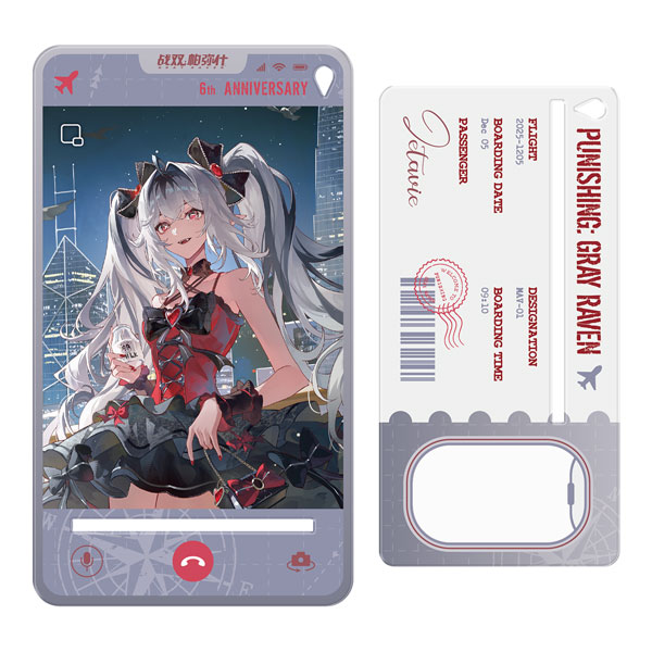 【限定販売】パニシング：グレイレイヴン6周年記念 「世界巡り旅記」シリーズ ディスプレイスタンド ジェタヴィ[KURO GAMES]《０６月仮予約》