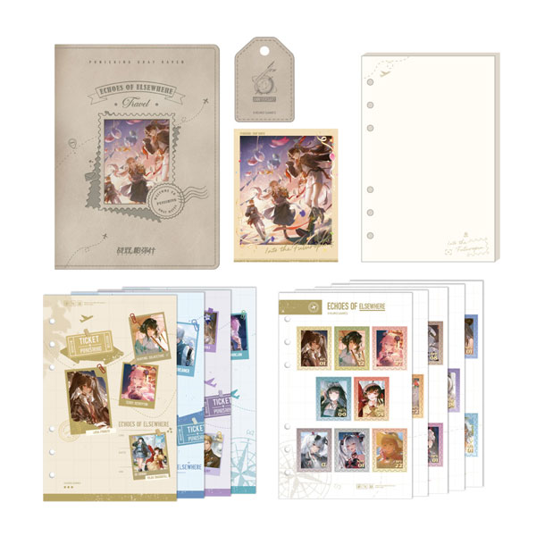 【限定販売】パニシング：グレイレイヴン6周年記念 「世界巡り旅記」シリーズ ノートブック[KURO GAMES]《０６月仮予約》