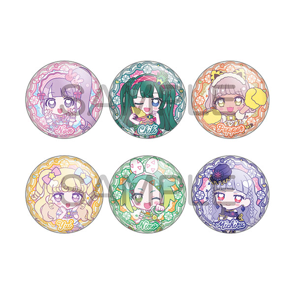 プリパラ きゃらっぴんトレーディング缶バッジvol.3 6個入りBOX