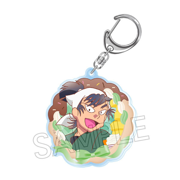 忍たま乱太郎 アクリルキーホルダー -スイーツ作りの段- 食満留三郎