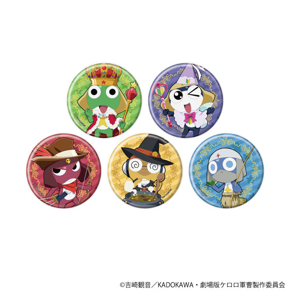 缶バッジ「ケロロ軍曹」19/おとぎ話ver.(描き下ろしイラスト) 5個入りBOX[A3]《０３月予約》