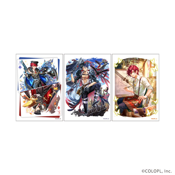 L版ブロマイド3枚セット「クイズRPG 魔法使いと黒猫のウィズ」06/F