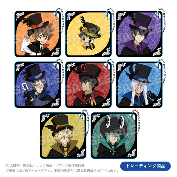 家庭教師ヒットマンREBORN！ トレーディングアクリルキーホルダー 怪盗団ver. 8個入りBOX