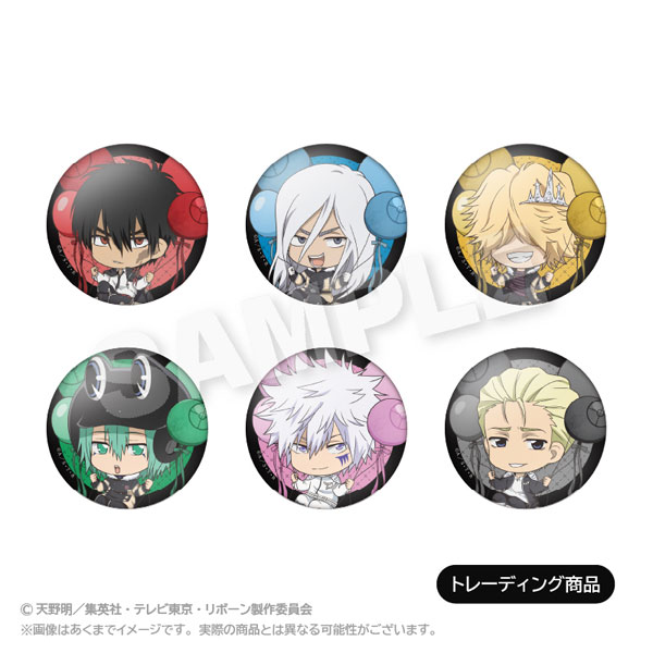 家庭教師ヒットマンREBORN！ トレーディングばるんこ缶バッジ Bボックス 6個入りBOX