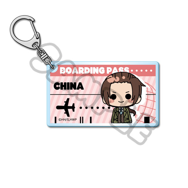 アニメ「ヘタリア World☆Stars」 アクリルキーホルダー H(中国