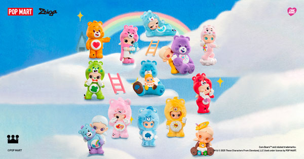 Zsiga × Care Bears シリーズ 12個入りBOX[POPMART]【送料無料】《在庫