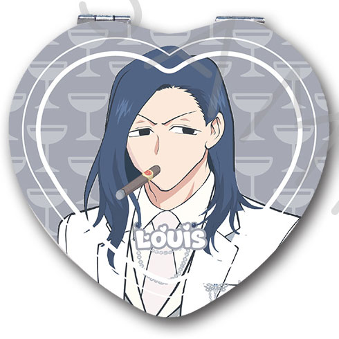 アニメ『えぶりでいホスト』 コンパクトミラー(ハート) F (ルイ)[シンクイノベーション]《在庫切れ》