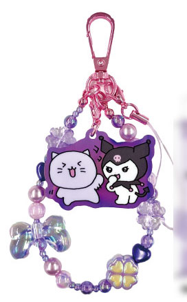 チェゴシム×サンリオキャラクターズ フォンストラップ パープル[ティー・シー・ピー]《０４月予約》