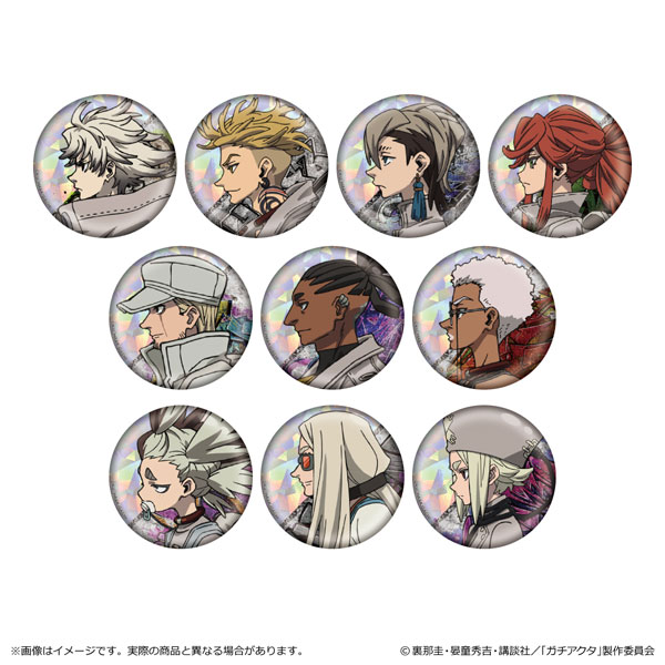 ガチアクタ ホログラム缶バッジ 10個入りBOX[清水産業]《０２月予約》