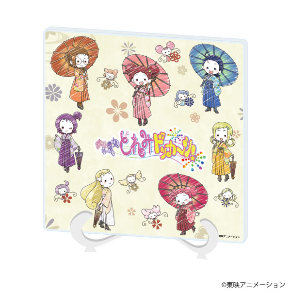 アクリルアートボード「おジャ魔女どれみドッカ～ン！」20/集合デザイン 袴・番傘ver.(グラフアートイラスト)[A3]《０３月予約》