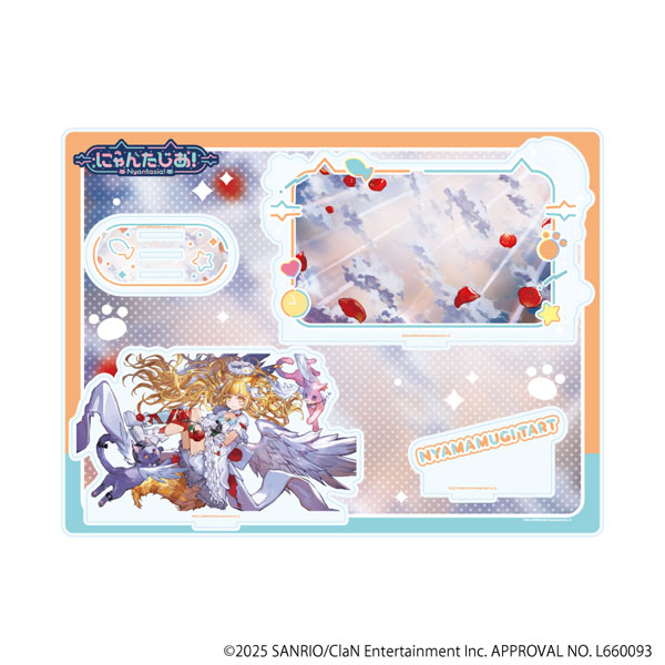 プレミアム アクリルジオラマプレート「にゃんたじあ！」03/若魔麦