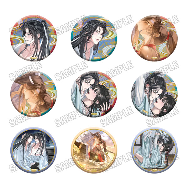 魔道祖師 ラジオドラマ アニメジャパン2025 愛恋万象 缶バッジ 魔道