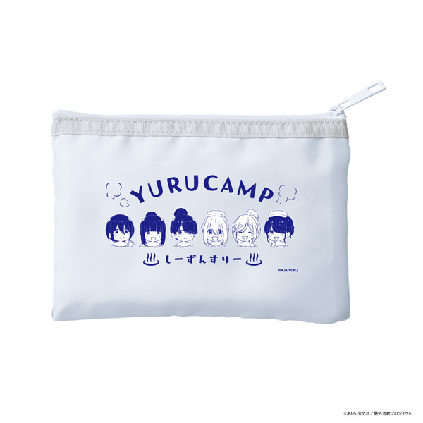 『ゆるキャン△ SEASON3』 温泉メッシュポーチ[アクロス]《０２月予約》