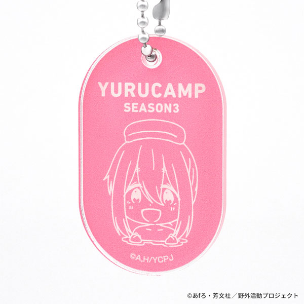 『ゆるキャン△ SEASON3』 温泉アクリルキーホルダー なでしこ[アクロス]《０２月予約》