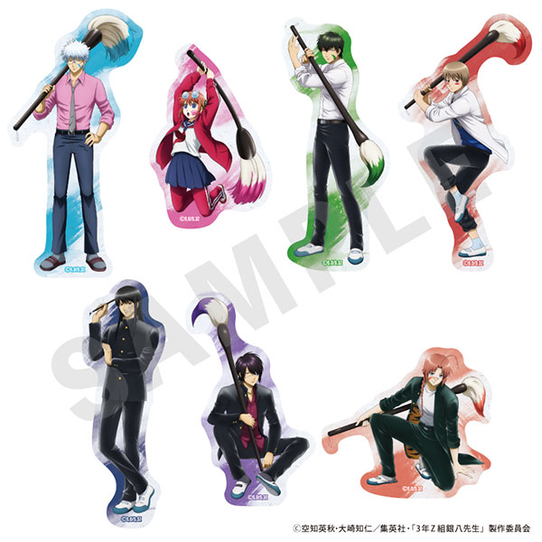 「3年Z組銀八先生」トレーディングステッカー 7個入りセット