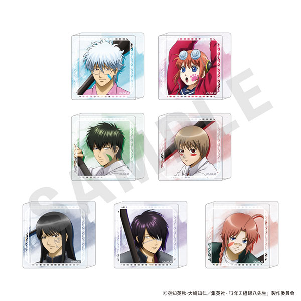 「3年Z組銀八先生」トレーディングミニアクリルブロック 7個入りセット