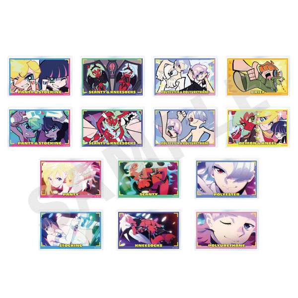 「New PANTY ＆ STOCKING with GARTERBELT」トレーディングアクリルカード 14個入りセット