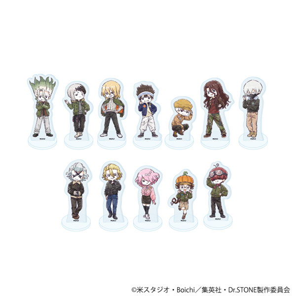 アクリルぷちスタンド「Dr.STONE」18/フライトジャケットver. グラフアートイラスト 12個入りBOX[A3]《０３月予約》