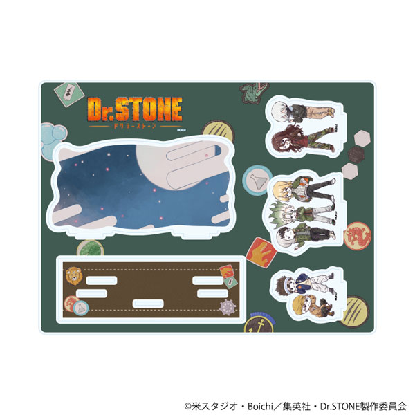 アクリルジオラマ「Dr.STONE」02/デザインA フライトジャケットver.(グラフアートイラスト)[A3]《０３月予約》