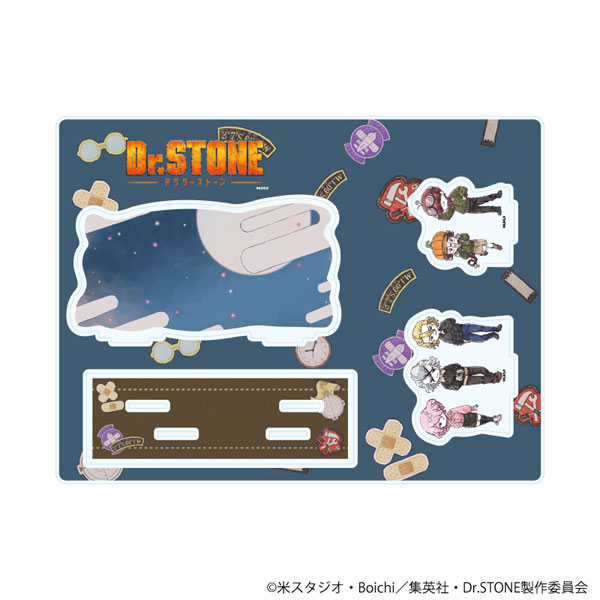 アクリルジオラマ「Dr.STONE」03/デザインB フライトジャケットver.(グラフアートイラスト)[A3]《０３月予約》