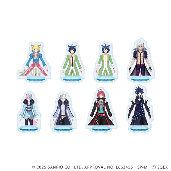 アクリルぷちスタンド「SHOW BY ROCK！！」43/公式イラスト 8個入りBOX