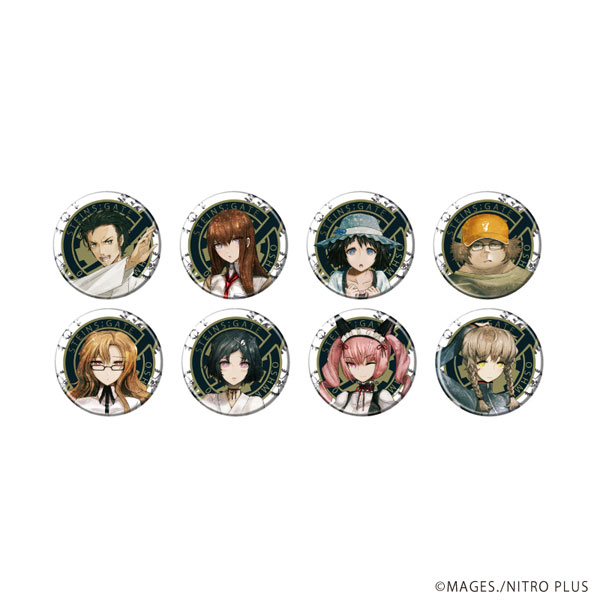 缶バッジ「STEINS；GATE」01/公式イラスト 8個入りBOX[A3]《０３月予約》