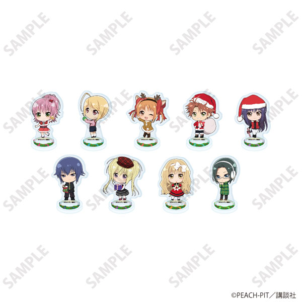 アクリルぷちスタンド「しゅごキャラ！」19/クリスマスver. ミニキャライラスト 9個入りBOX[A3]《０３月予約》