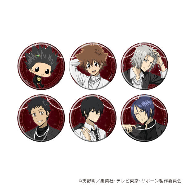 缶バッジ「家庭教師ヒットマンREBORN！」72/描き下ろしイラスト 6個入りBOX[A3]《０３月予約》