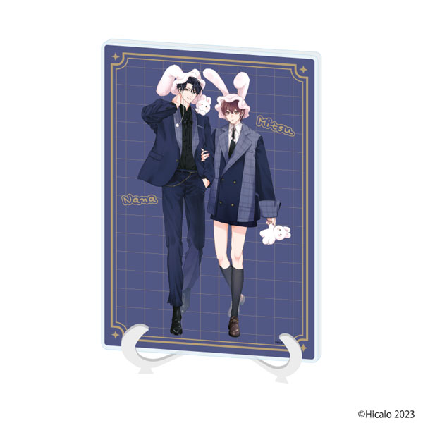 アクリルアートボード(A5サイズ)「嫌だと言ってモラトリアム」01/ナナ＆ミツ(描き下ろしイラスト)[A3]《０３月予約》