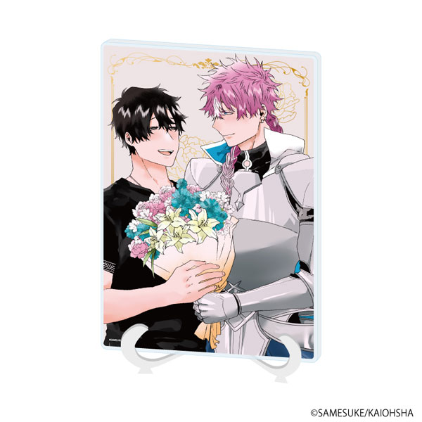 アクリルアートボード(A5サイズ)「勇者は村人Aに恋をする」01/ロルフ＆アレス(描き下ろしイラスト)[A3]《０３月予約》