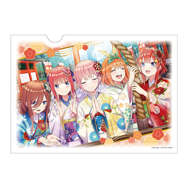 五等分の花嫁 五つ子ちゃんはパズルを五等分できない。 和紙ファイル 01 正月[CS.FRONT]《０２月予約》