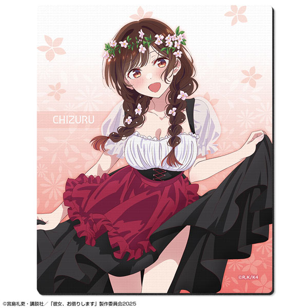 彼女、お借りします ラバーマウスパッド Ver.4 デザイン01(水原千鶴/A)[ライセンスエージェント]《０２月予約》