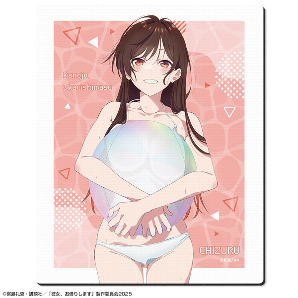 彼女、お借りします ラバーマウスパッド Ver.4 デザイン02(水原千鶴/B)[ライセンスエージェント]《０２月予約》