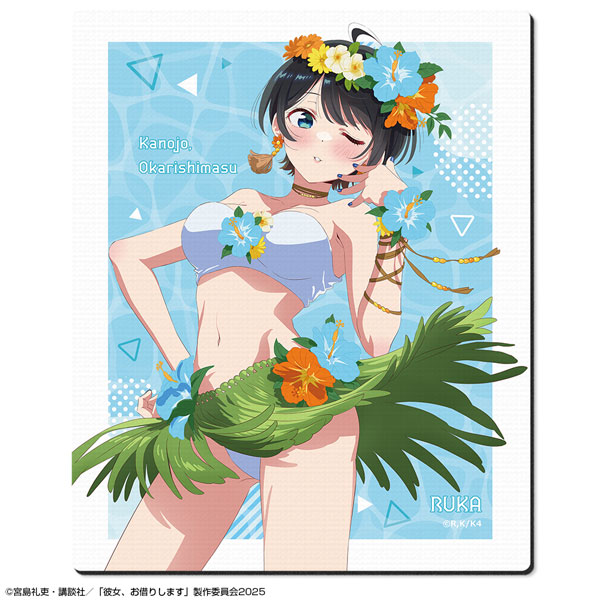 彼女、お借りします ラバーマウスパッド Ver.4 デザイン03(更科瑠夏)[ライセンスエージェント]《０２月予約》