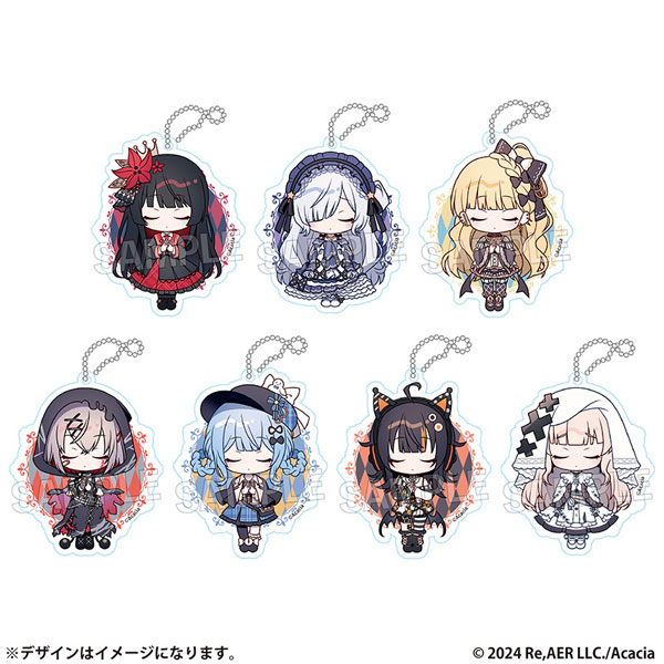 魔法少女ノ魔女裁判 トレーディングちびキャラアクリルキーホルダー